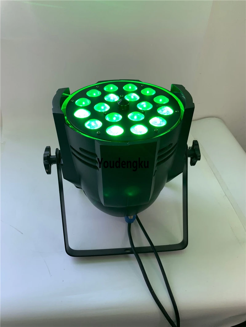 24 pcs 18*10W rgbw 4in1 dmx LED Par Light RGBW Stage par can zoom led light | Лампы и освещение