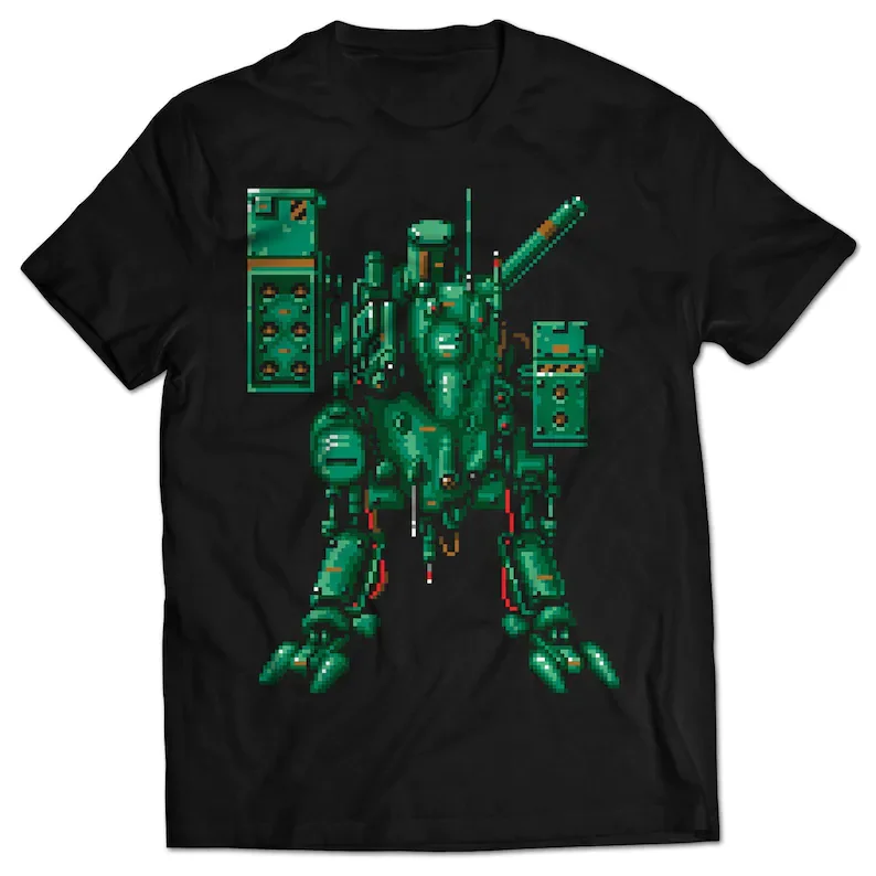 

Nuclear-armed Bipedal Tank T-shirt 3d Printer Short Sleeve T-shirts Men
