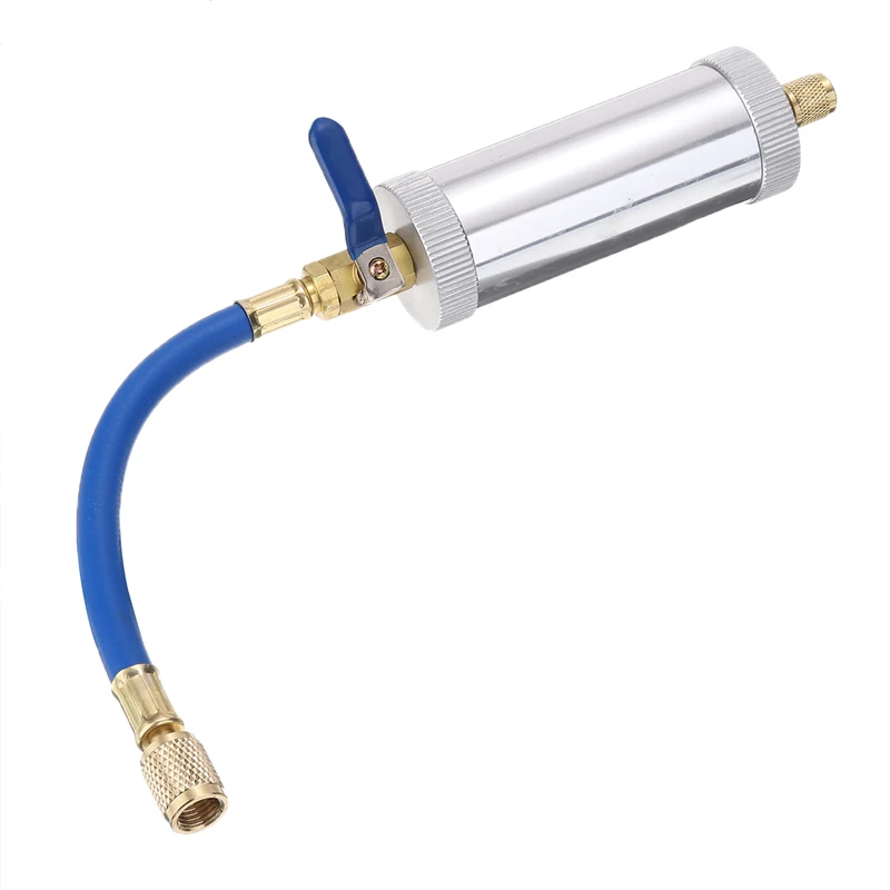 

1PCS R134A R12 R22 Car Air Conditioning Oil Injection Tool A/C AC Oil Dye oz Injection Tool Auto Oil Coolant Filler Tube Pipe