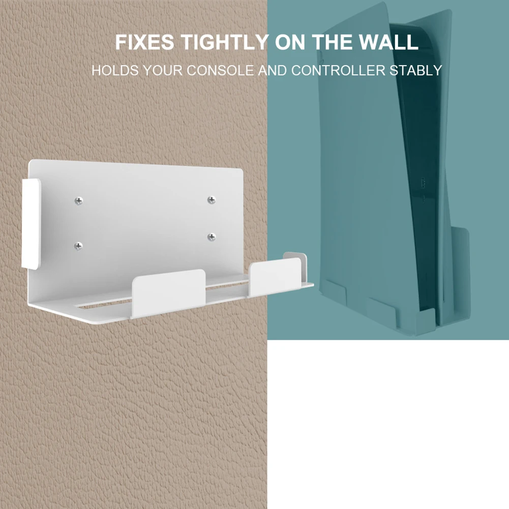 

Electronic Machine Accessories Game Console Wall Mount Bracket for Sony PlayStation 5 PS5 Storage Holder Stand