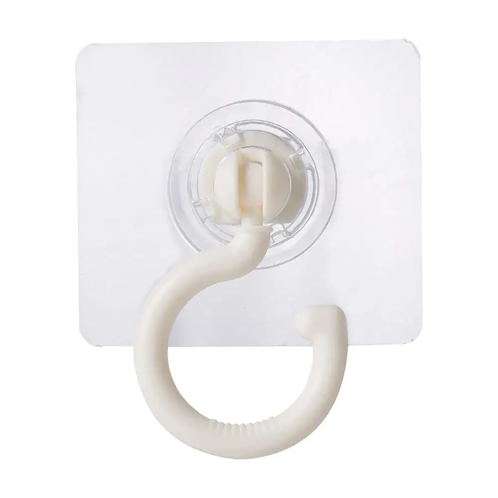 

6 Pcs Per Set 360 Rotating Ceiling Hooks Cabinet And Closet Storage Racks Punch-free And Self-adhesive Hooks Dealing With You