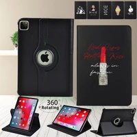360 rotating tablet case for apple ipad 10 2 inch 9th generation 2021 leather simple pattern auto sleepwake function coverpen