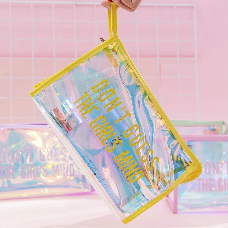 YALIAIO разноцветная декоративная косметика Чехлы лазерные косметички женские