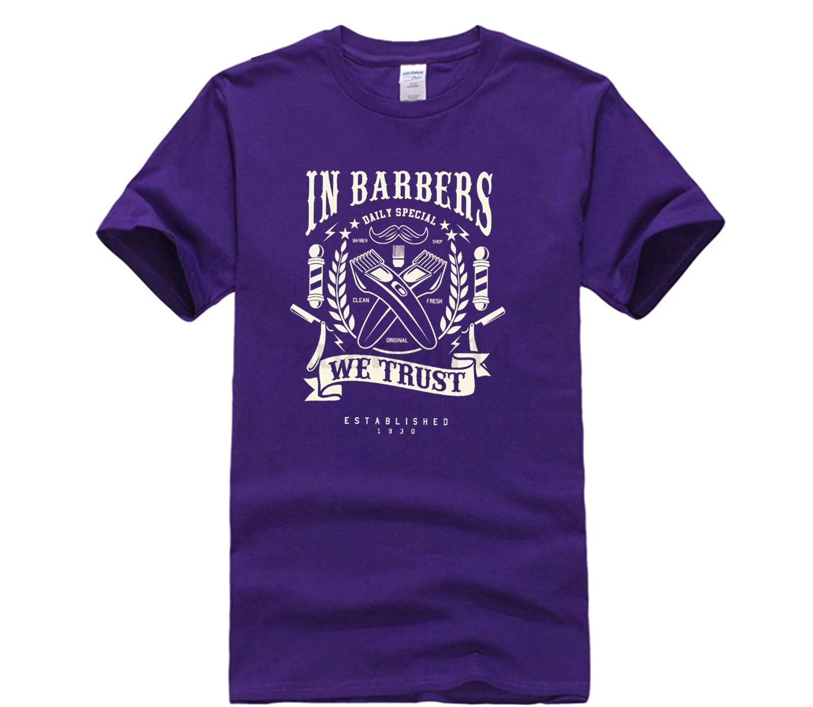 Горячие предложения 2019 Мужская футболка Модный летний Стиль борода череп фризер