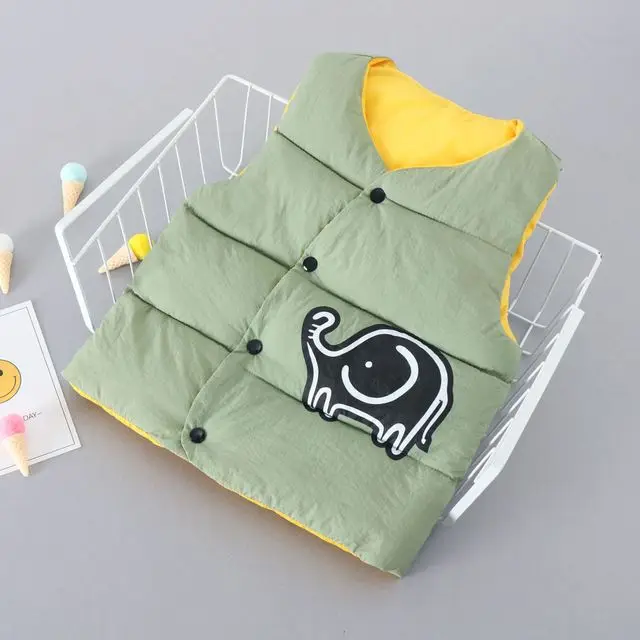 Зимний детский жилет PPXX теплая детская куртка без рукавов для девочек и