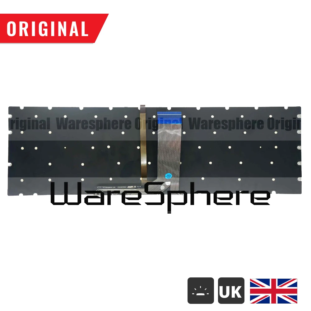 95% и UK красная подсветка клавиатуры для MSI GT72 GL62 GV62 GS60 GS70 6QE V143422AK 09JM0030 V143422KK1