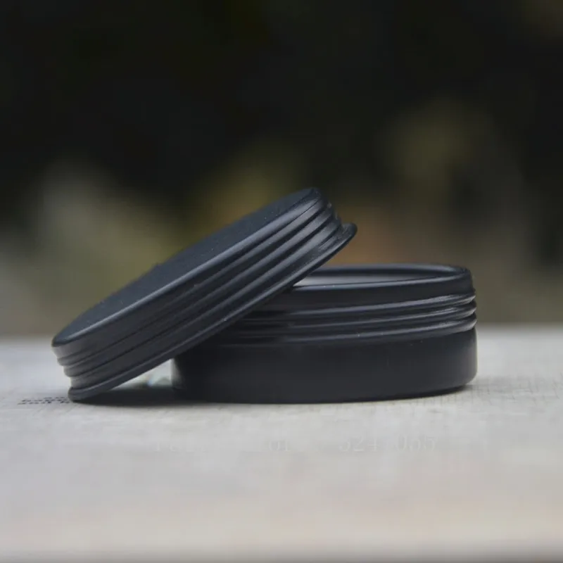 Банка для крема матовая черная 20-25 г | Красота и здоровье