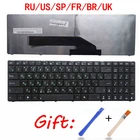Клавиатура для ASUS K50, K50I, K50C, K50AB, K50AD, K51, K51A, K50AF, K50IN, P50, P50IJ, K50E, X50A, K72, K60, X5D, X50AF, K62, K70