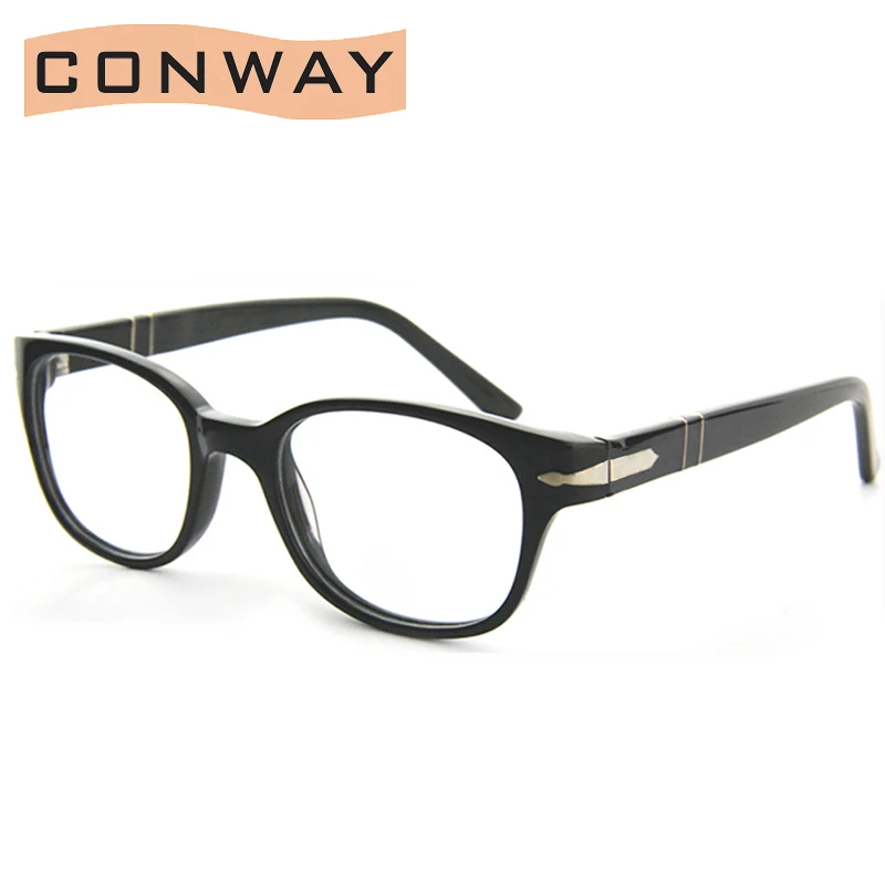 Conway брендовые дизайнерские прозрачные линзы оправа для очков из ацетата без