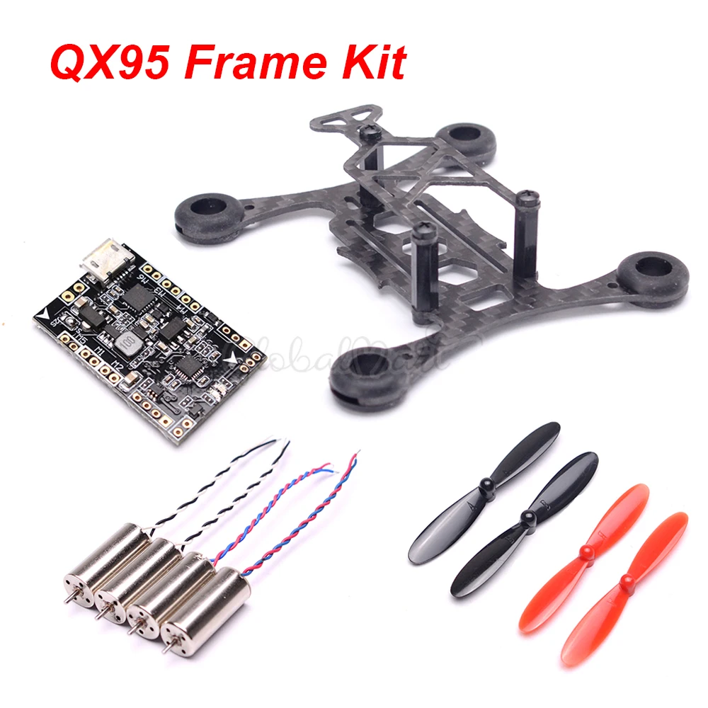 QX95 95 мм микро Квадрокоптер Рамка комплект + 8 5*20 8520 мотор NAZE32 щеточная плата 2 пары