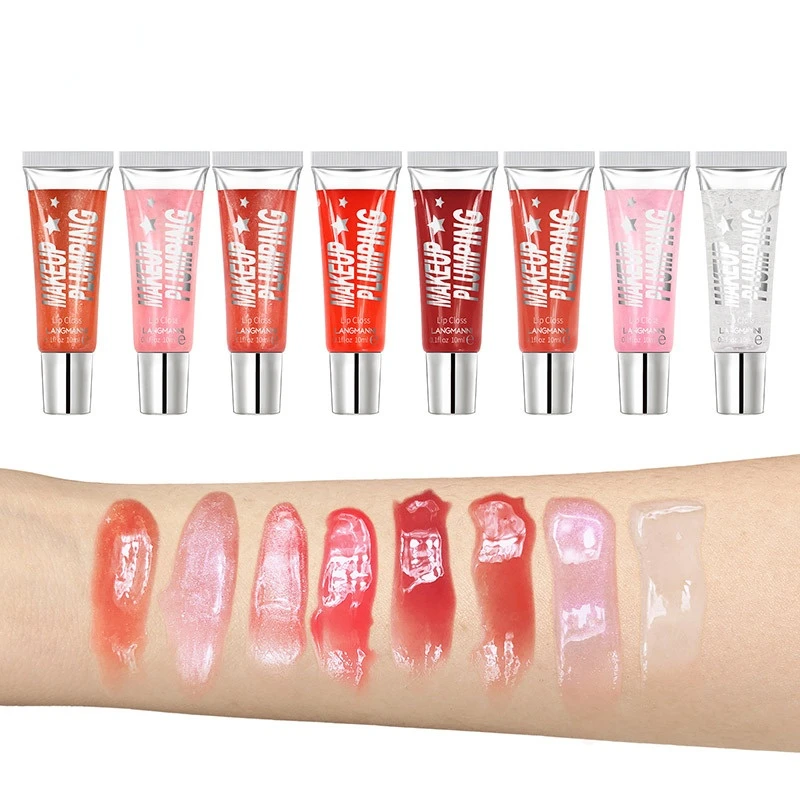 

Увлажняющий блеск для губ, увеличивающий блеск для губ, питательная жидкая помада для макияжа, прозрачный бальзам для губ, макияж, 10 мл