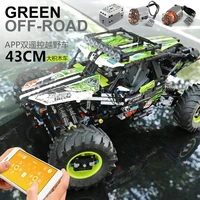 mould king 18002 1879pcs moc buggy remote control terrain off road climbing truck model building blocks kids toys gifts