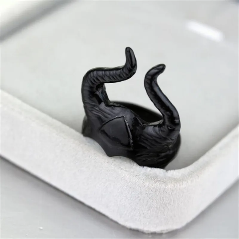 Новинка лидер продаж Винтажное кольцо в форме рога мужское для персонализации с