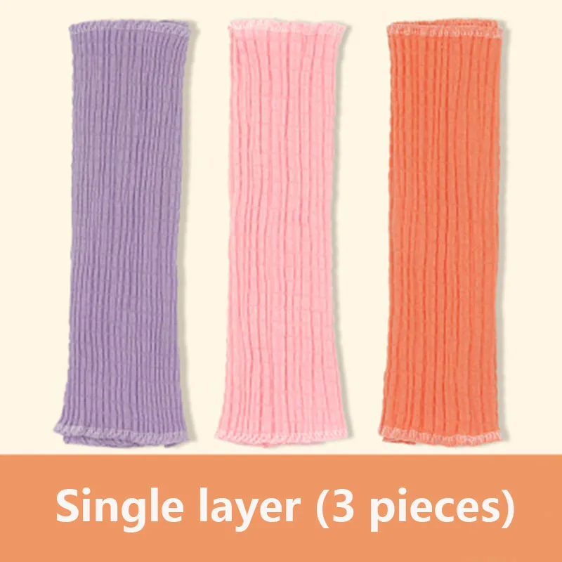 

3-piece baby scarf, newborn cotton, children's abdomen bib, baby belly, belly button summer thin section