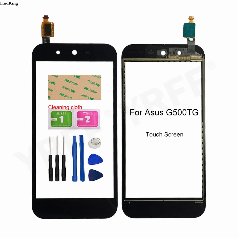 

Touch Screen For ASUS Live G500TG Touch Screen Digitizer Glass Panel Sensor Front Glass New Replacement Parts