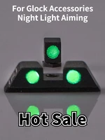 for glock accessories night light aiming aluminum alloy glock fluorescent aiming tactics point aiming water bomb toy sight