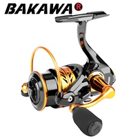 bakawa 2021 new metal fishing reel spinning 2000 3000 series spool wheel for sea carp pesca shallow cup long shot ultra light