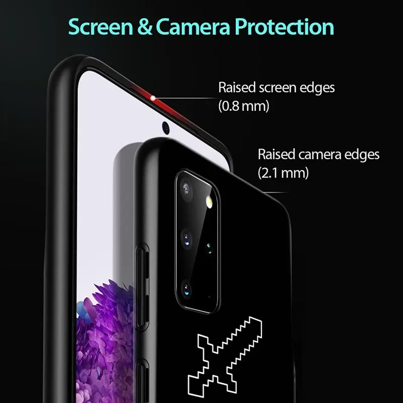 

Sandbox game Mini World For Samsung S20 FE Ultra Lite Plus A91 A72 A71 A52 A51 A41 A31 A21S A21 A11 A02S A01 Phone Case