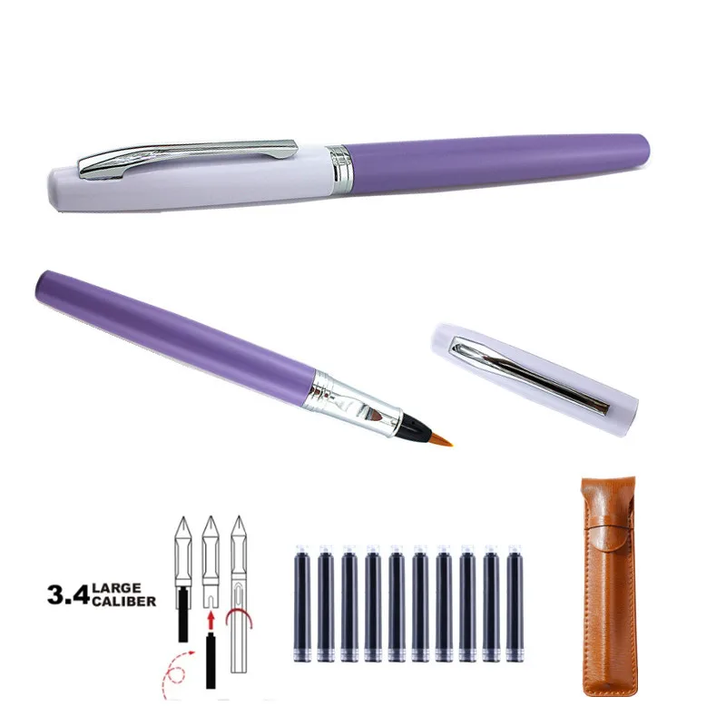 

Wing Sung Water Color Brush Refillable Ink Pen water brush for Calligraphy Drawing Painting Pen Office Stationery Art Supplies
