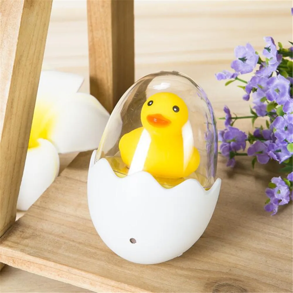 Светодиодный ночник со звуковым управлением настенный светильник с желтой уткой