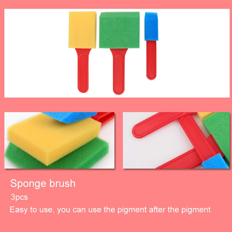 

Intelligence Toy Graffiti Tool Roller Painting Supplies Sponge Brush Painting Doodle Drawing Office School Supplies