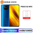 Смартфон глобальная версия POCO X3 NFC, 6 ГБ 64 Гб6 ГБ 128 ГБ, Восьмиядерный процессор Snapdragon 732G, 64-мегапиксельная четырехъядерная камера, экран 6,67 дюйма, 120 Гц, 5160 мАч