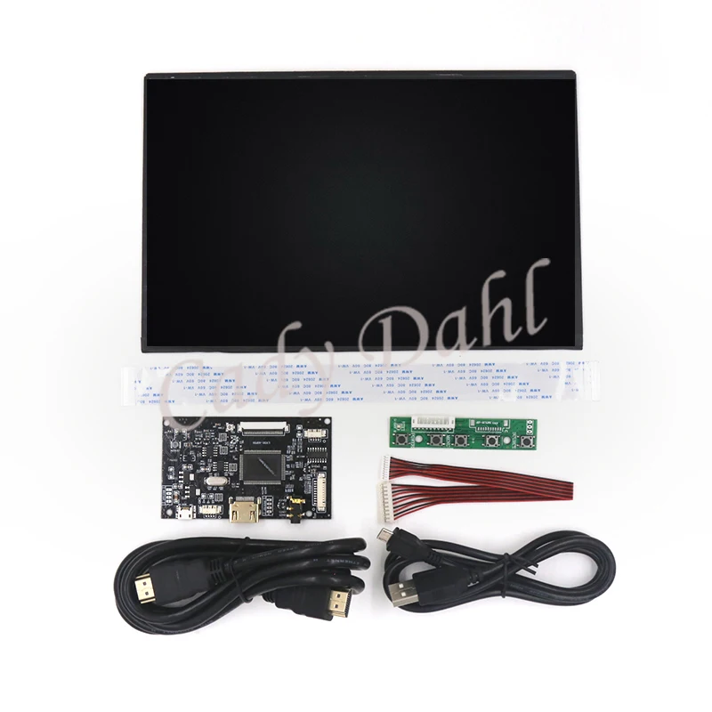 10," ips 1280x800 EJ101IA-01G ips LVDS 40 контактов ЖК-дисплей с HDMI аудио ЖК-контроллером плата модуль портативный ПК МОНИТОР - Цвет: LCD Kit