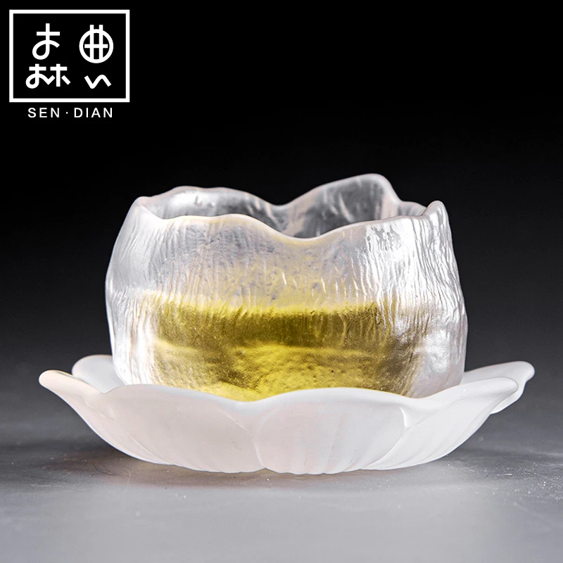 Чашка-лепесток SENDIAN Хрустальная чашка ручной работы утолщенный материал новинка