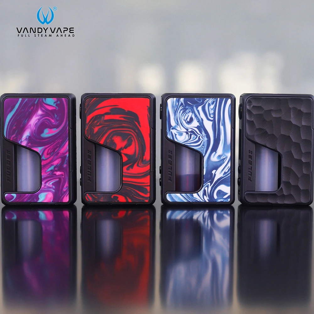 Оригинальный мод Vandy Vape Pulse V2 с питанием от одной батареи 18650 95 Вт импульсный