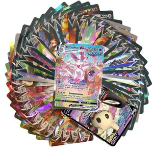 20-360 шт французская версия карты Pokemon GX блестящие карты TAKARA TOMY игра битва Carte торговая детская игрушка