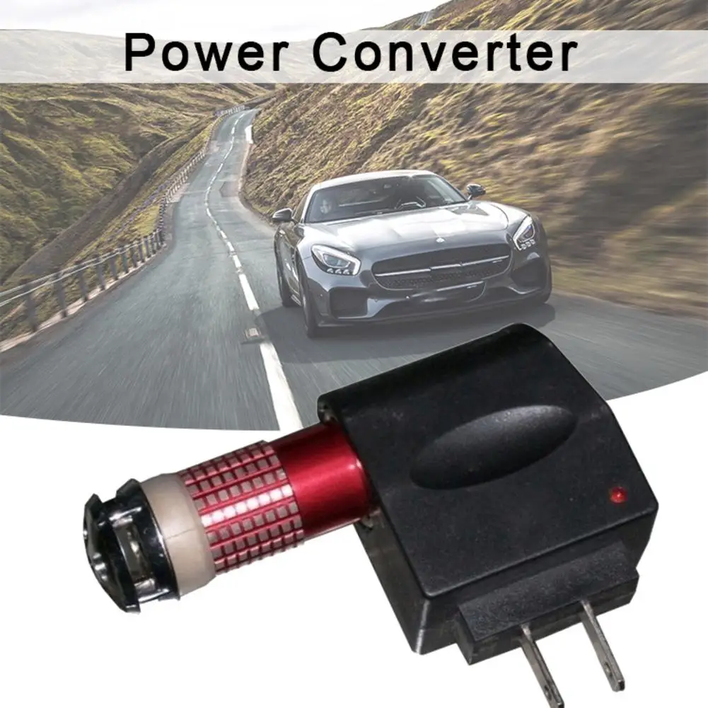 Адаптер конвертер для автомобильного прикуривателя с вилкой Стандарта ЕС США 220