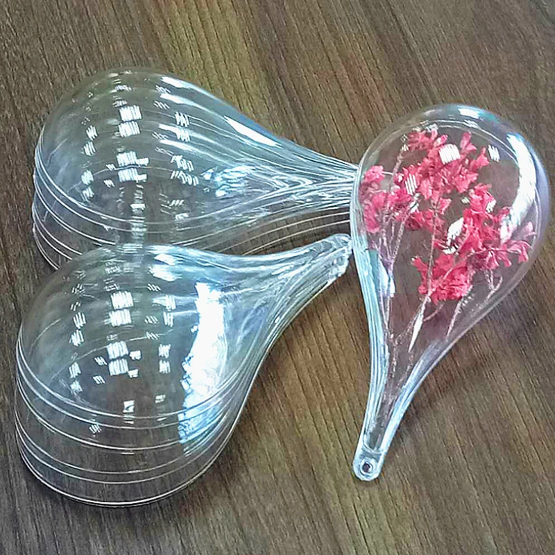 Прозрачный пластиковый шар PS 10x в форме капли дождя для украшения окна свадьбы