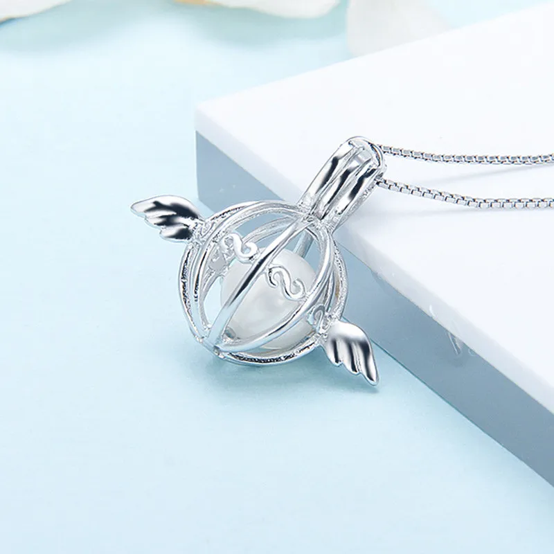 Женские Подвески в форме крыльев Ангела CLUCI из стерлингового серебра 925 пробы