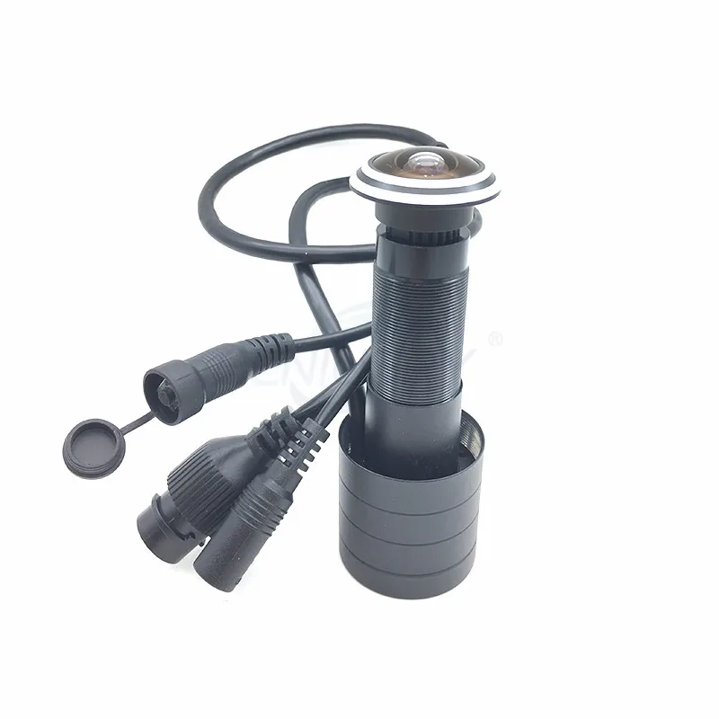 Pаспродажа 1080P HD дверной глазок H.265 1,78 мм 2,1 мм широкоугольный 178 градусов сетевой мини-глазок POE дверная IP-камера P2P аудио