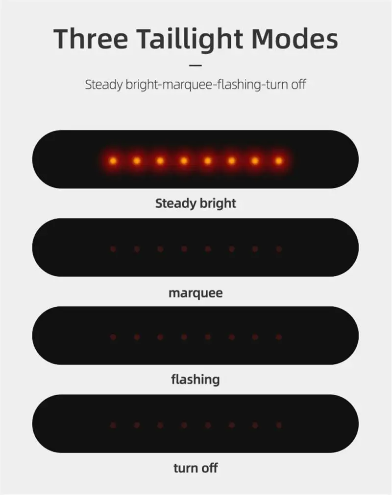 

2021 Mountain Bike USB Charging Lamp Wireless Remote Control Bicycle Turn Tail Lamp Anti Theft Warning Lamp Riding Equipment Hot
