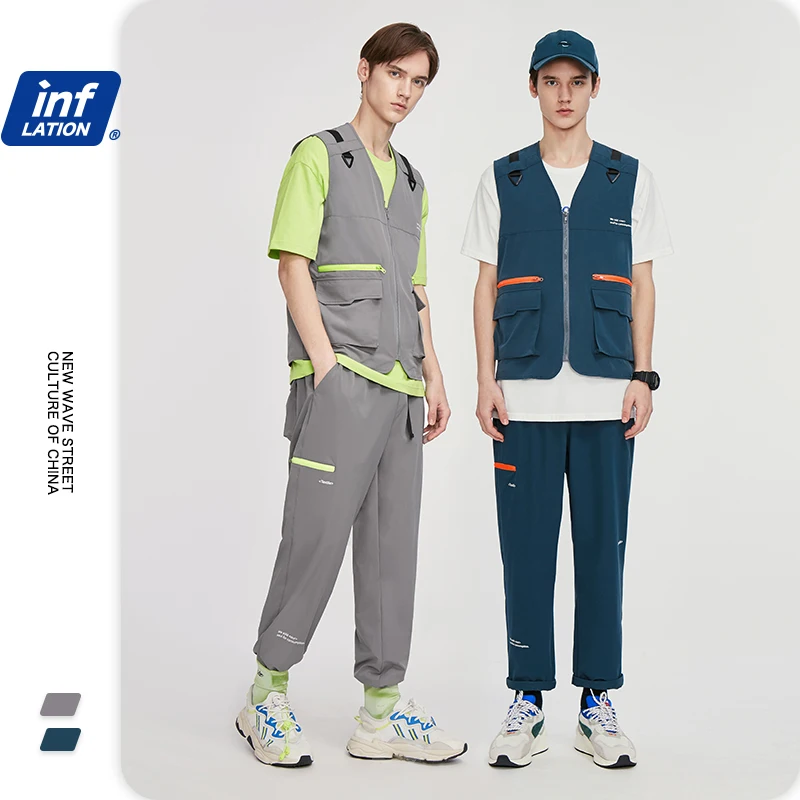Мужской костюм для грузов INFLATION уличная одежда летний спортивный мальчиков