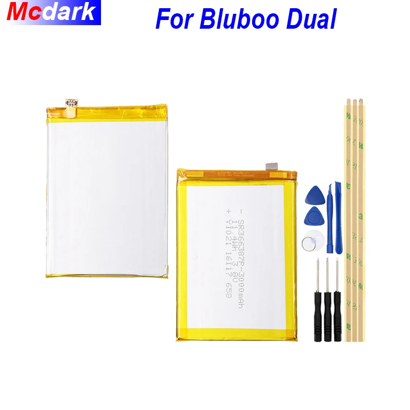 3000 мА/ч Батарея для Bluboo Dual мА/ч. аккумулятор аккумуляторная батарея AKKU ACCU PIL