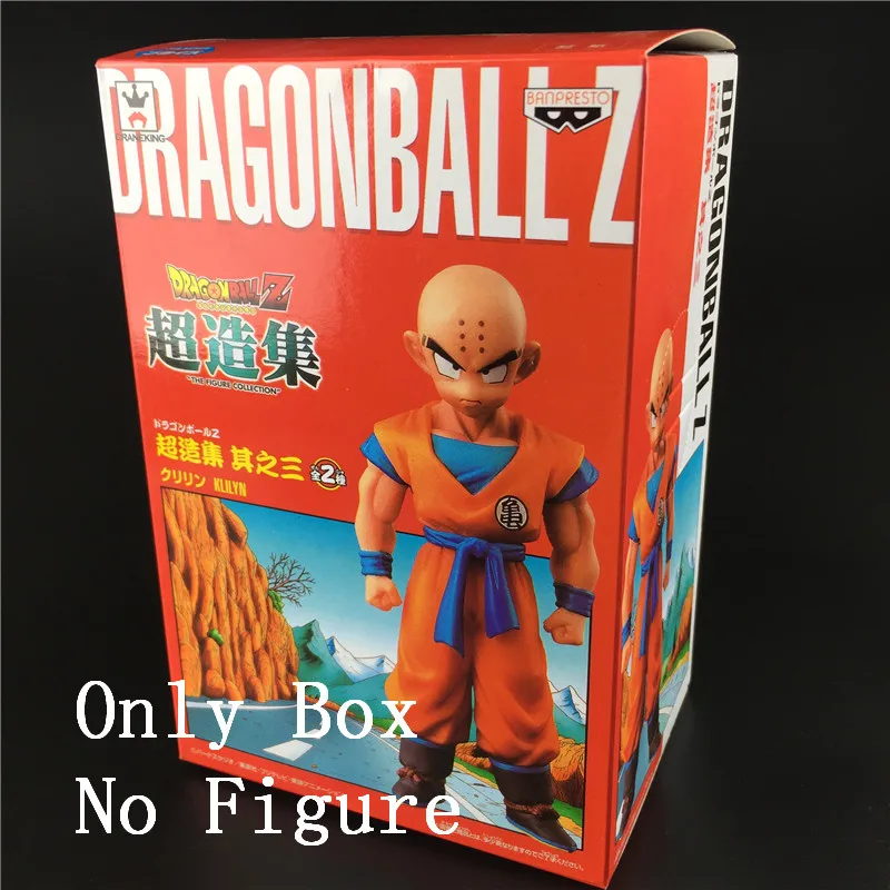 only box no figure Dragon Ball Z Супер крилин куририн ПВХ фигурка Коллекционная модель игрушки DBZ фигурки - Цвет: only box no figure