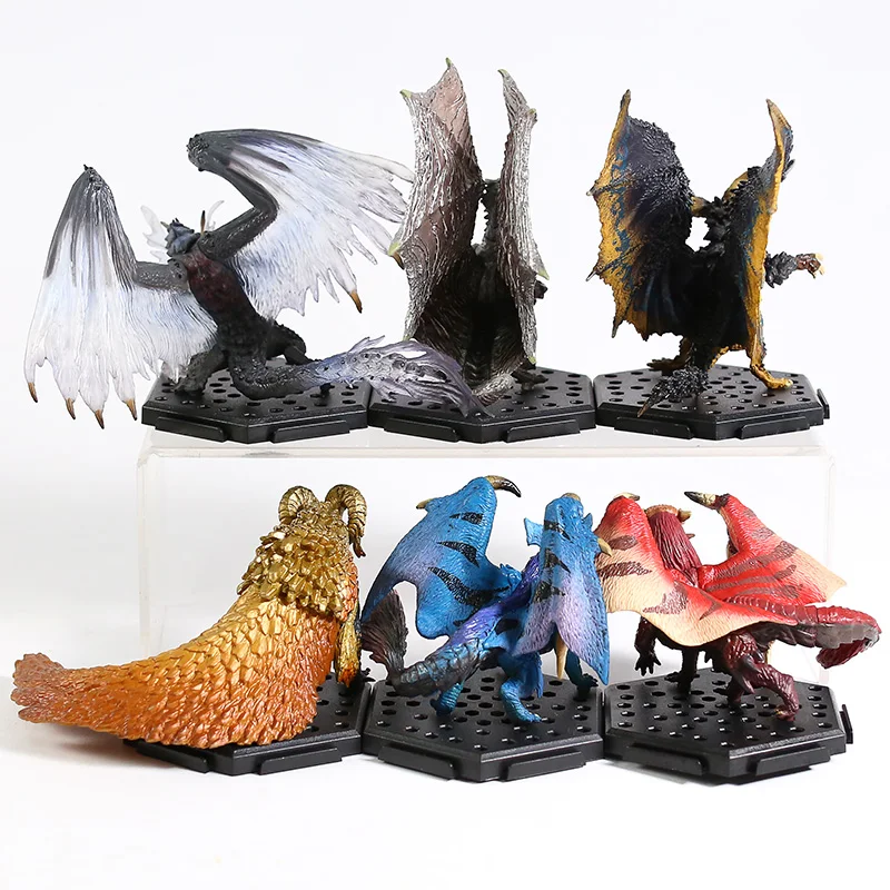 Стандартная модель Monster Hunter Plus Vol.13 фигурки Nergigante Lunastra testra Xenojiiva Kushala Daora из ПВХ