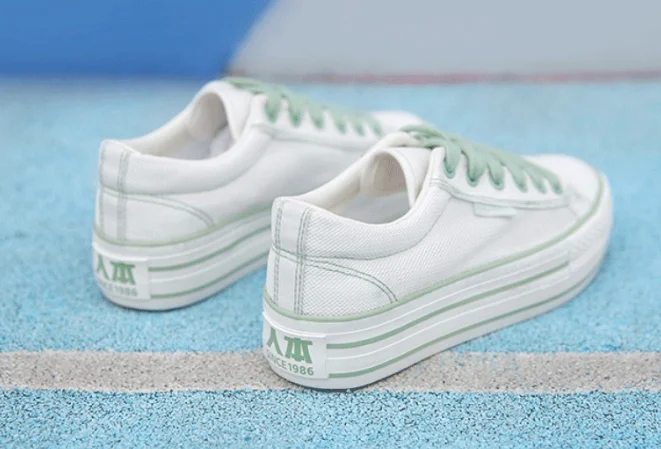 

Women Sneakers Breathable Outdoor Walking Shoes Woman Mesh Casual Shoes Pink Lace-Up Ladies Shoes 2020 Fashion Female Sneakers 4