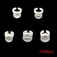 1000pcs plastic disposable microblading tattoo ink cups permanent makeup pigment clear holder container cap tattoo accessory