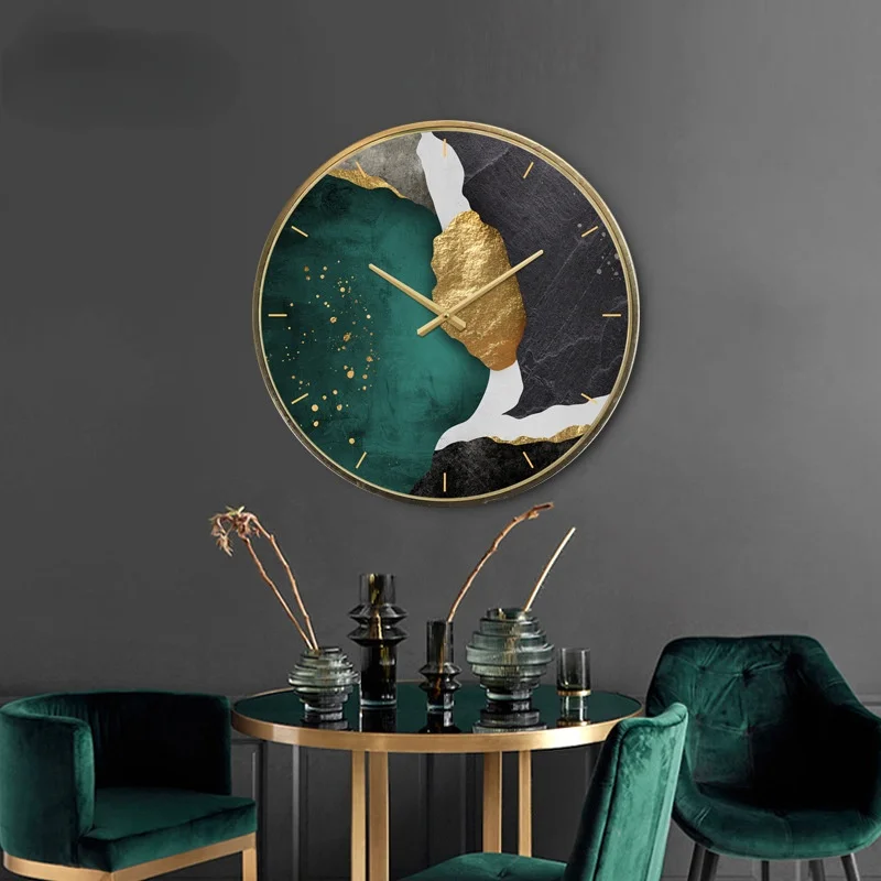 

Минималистичные настенные кварцевые часы в скандинавском стиле для гостиной