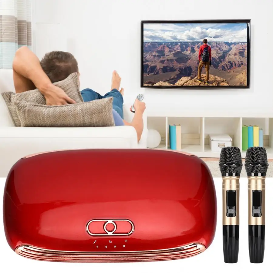 Домашняя Беспроводная микрофонная система Bluetooth-микрофон оптический