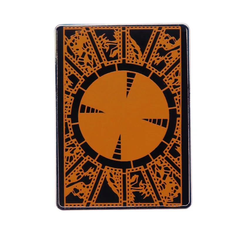 Эмалированные Броши C1490 в виде страшного фильма на Хэллоуин броши для женщин и