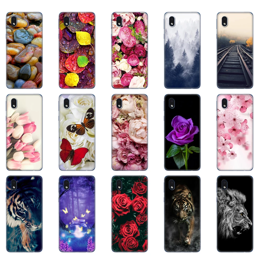 For Samsung Galaxy A01 core back Case Silicon Back Cover Phone Cases For Samsung A01 core SM-A013 Soft Case 5.45 inch mobie case