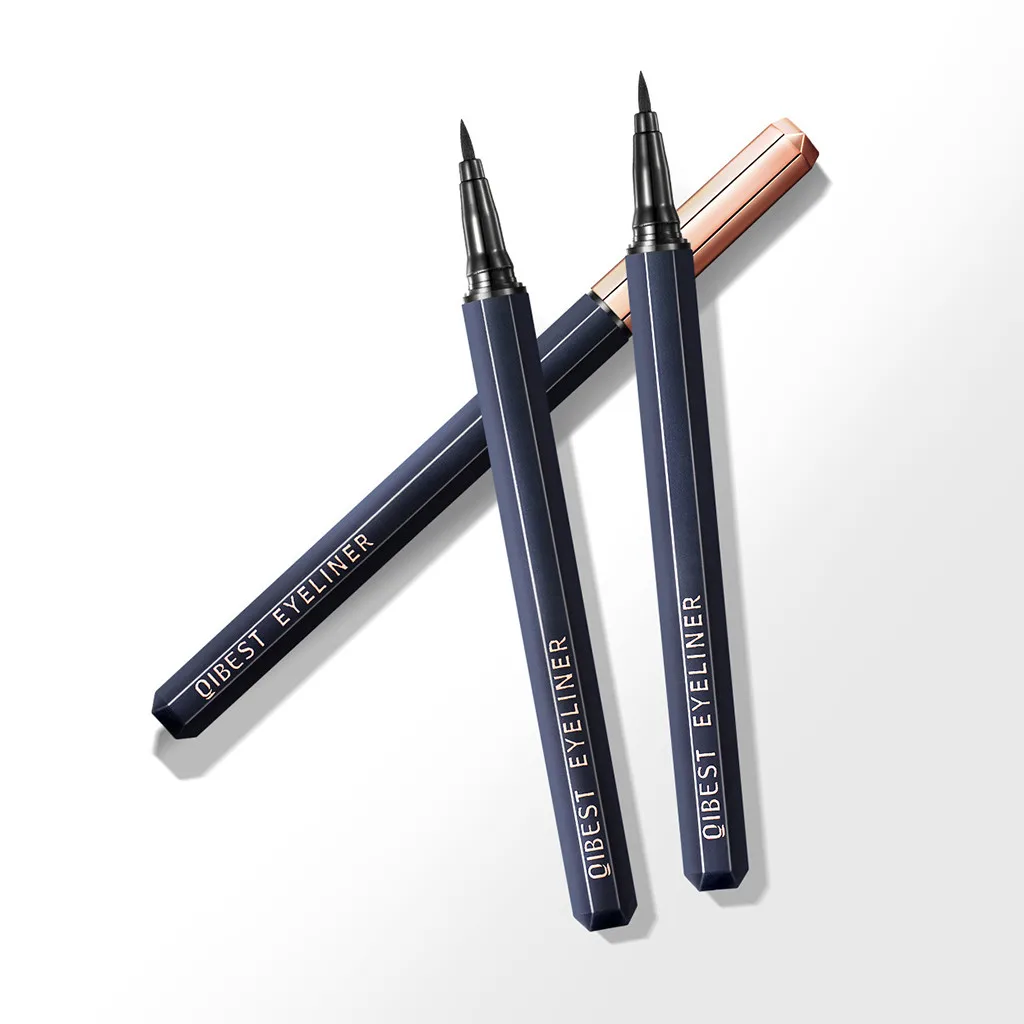 Подводка карандаш с леопардовым принтом водостойкая не черная быстросохнущая