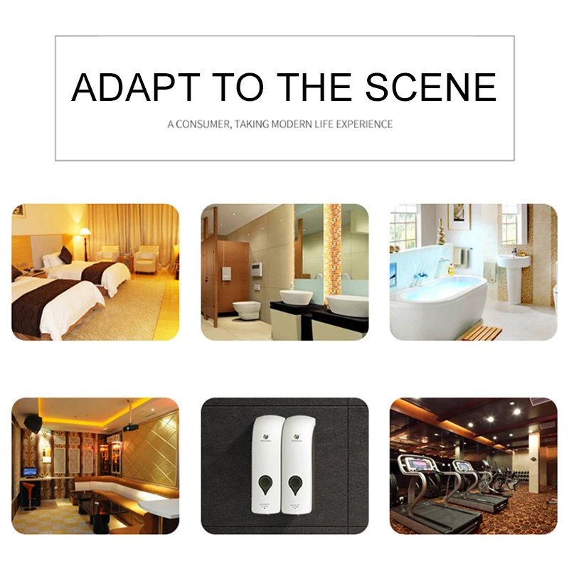

Bathroom Liquid Soap Dispenser Wall Mounted For Kitchen Plastic 300ml Shower Gel Detergent Shampoo Bottle Hotel Home Accessories