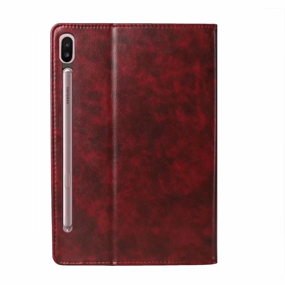 Роскошный кошелек из искусственной кожи для карт чехлы Samsung Galaxy Tab S6 10 5 дюйма T860 T865