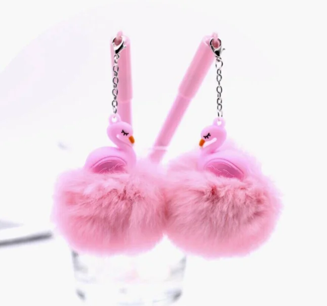 С изображениями мультяшных героев Русалочки фламинго ручка 0 5 мм теплый мяч