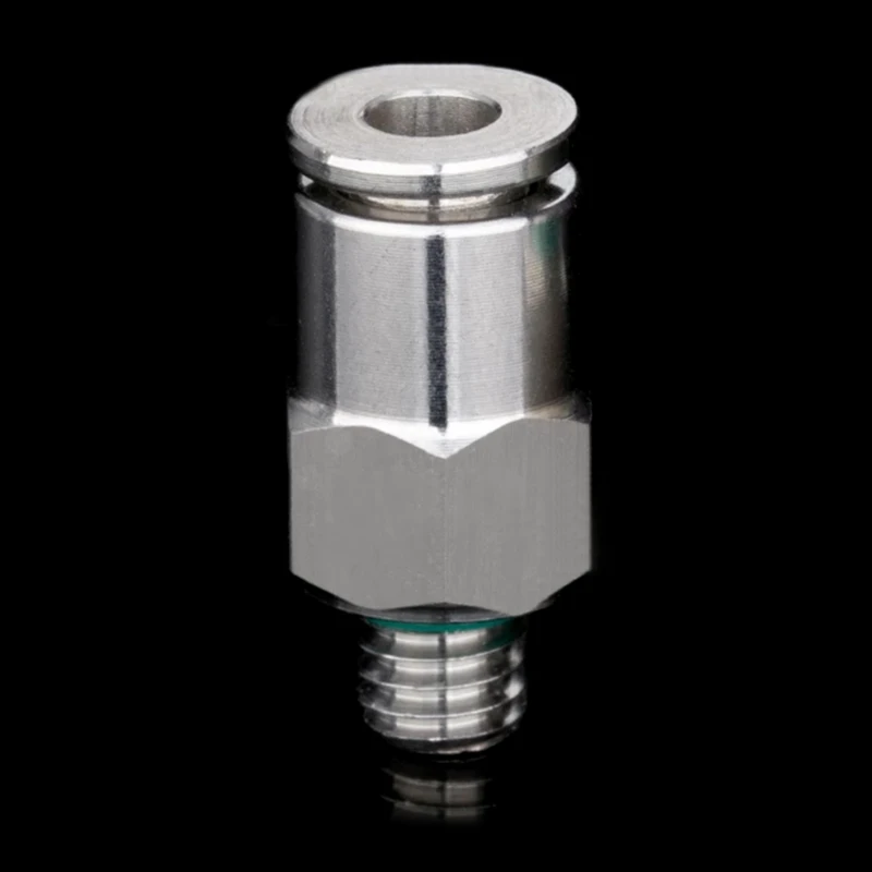 

304 SUS stainless steel full metal Pneumatic Connecter Fittings G1/8" / M6 for 3D printer 4MM bowden PTFE tube PC4